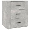    Comodino Grigio Cemento 50x36x60 cm in Legno ingegnerizzato