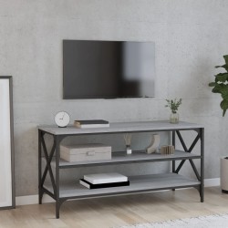    Mobile Porta TV Grigio Sonoma 100x40x50 cm in Legno ingegnerizzato