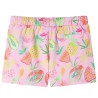 Pantaloncini per Bambini con Coulisse Rosa Tenue 104