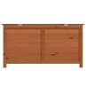    Box Cuscini da Esterno Marrone 100x50x56cm Legno Massello Abete