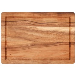 vidaXL Tagliere 35x25x2,5 cm in Legno Massello di Acacia