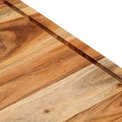 vidaXL Set Taglieri 3 pz con Supporto in Legno Massello di Acacia