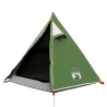 vidaXL Tenda da Campeggio 2 Persone Verde 267x154x117 cm Taffetà 185T