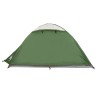 vidaXL Tenda da Campeggio 2 Persone Verde 254x135x112 cm Taffetà 185T