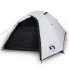 vidaXL Tenda da Campeggio 4 Persone Bianca 267x272x145 cm Taffetà 185T