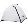 vidaXL Tenda da Campeggio 4 Persone Bianca 267x272x145 cm Taffetà 185T