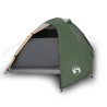 vidaXL Tenda da Campeggio 2 Persone Verde 264x210x125 cm Taffetà 185T