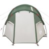 vidaXL Tenda da Campeggio 4 Persone Verde 360x140x105 cm Taffetà 185T