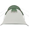 vidaXL Tenda da Campeggio 4 Persone Verde 360x140x105 cm Taffetà 185T