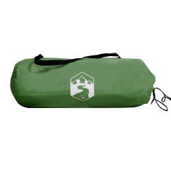 vidaXL Tenda da Campeggio 4 Persone Verde 360x140x105 cm Taffetà 185T