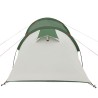 vidaXL Tenda da Campeggio 3 Persone Verde 370x185x116 cm Taffetà 185T