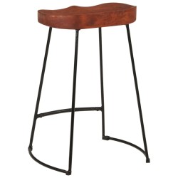    Sgabelli da Bar Gavin 2 pz 45x40x63 cm Legno Massello di Mango