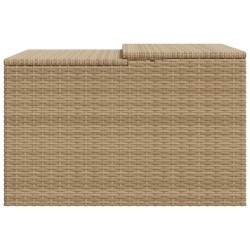 vidaXL Garage per Robot Tosaerba Beige 86x90x52/57 cm in Polyrattan