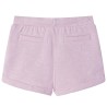 Pantaloncini per Bambini con Coulisse Lilla Misto 128