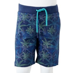 Pantaloncini per Bambini con Coulisse Blu Marino 116