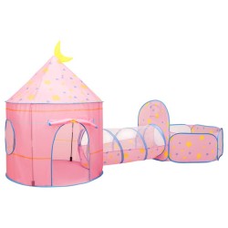    Tenda da Gioco per Bambini Rosa 301x120x128 cm