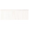 Supporto per Monitor Bianco 50x27x10 cm Legno Massello di Pino