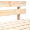 vidaXL Panca da Giardino su Pallet in Legno