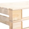 vidaXL Panca da Giardino su Pallet in Legno