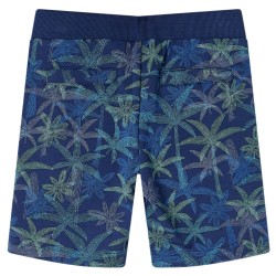 Pantaloncini per Bambini con Coulisse Blu Marino 140