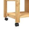 vidaXL Carrello da Cucina MONZA 84x40x90 cm in Legno Massello di Pino