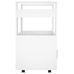    Carrello da Cucina Bianco 60x45x80 cm in Legno ingegnerizzato