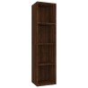    Libreria/Mobile TV Rovere Marrone 36x30x143cm Legno ingegnerizzato