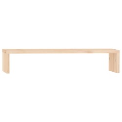 Supporto per Monitor 50x27x10 cm in Legno Massello di Pino