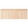 Supporto per Monitor 50x27x10 cm in Legno Massello di Pino