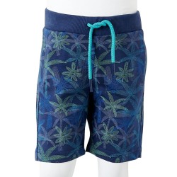 Pantaloncini per Bambini con Coulisse Blu Marino 128