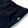 Pantaloncini per Bambini con Coulisse Blu Marino 116