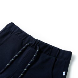 Pantaloncini per Bambini con Coulisse Blu Marino 140