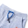 Pantaloncini per Bambini con Coulisse Blu Mélange 92