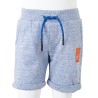 Pantaloncini per Bambini con Coulisse Blu Mélange 92