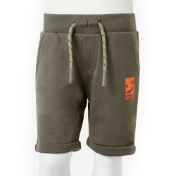 Pantaloncini per Bambini con Coulisse Cachi Scuro 104