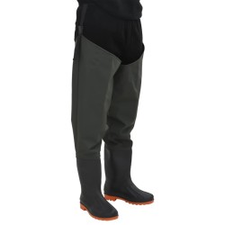 vidaXL Waders Verde Scuro Misura 43