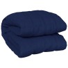 vidaXL Coperta Ponderata Blu 138x200 cm 10 kg Tessuto