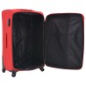 vidaXL Set di Valigie Trolley 3 pz Morbide Rosse