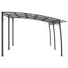 vidaXL Tenda Parasole da Giardino 6x3x2,55 m Crema