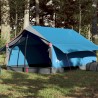 vidaXL Tenda da Campeggio 2 Persone Blu 193x122x96 cm Taffetà 185T