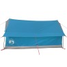 vidaXL Tenda da Campeggio 2 Persone Blu 193x122x96 cm Taffetà 185T