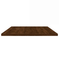 vidaXL Mensole Parete 4pz Rovere Marrone 100x40x1,5 Legno Multistrato