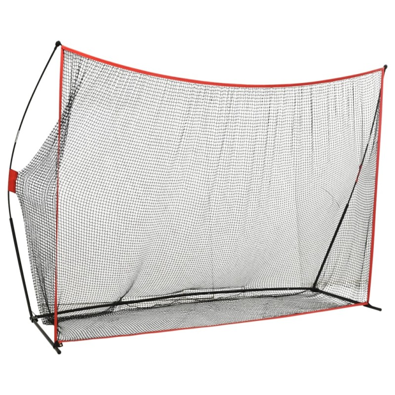 vidaXL Rete da Golf 356x92,5x215 cm in Metallo