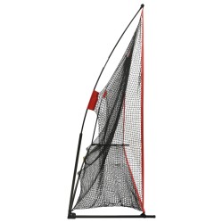 vidaXL Rete da Golf 356x92,5x215 cm in Metallo