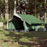 vidaXL Tenda da Campeggio 2 Persone Verde 193x122x96cm Taffetà 185T