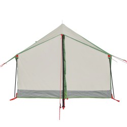 vidaXL Tenda da Campeggio 2 Persone Verde 193x122x96cm Taffetà 185T