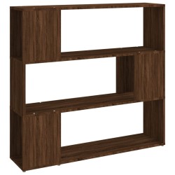 vidaXL Libreria/Divisorio Rovere Marrone 100x24x94 cm