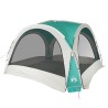 vidaXL Tenda da Festa Verde 360x360x215 cm Taffetà 185T