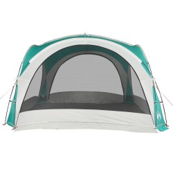 vidaXL Tenda da Festa Verde 360x360x215 cm Taffetà 185T