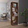   Libreria Rovere Marrone 45x24x160 cm in Legno ingegnerizzato